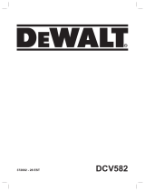 DeWalt DCV582 Kasutusjuhend