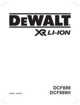 DeWalt DCF889 Kasutusjuhend
