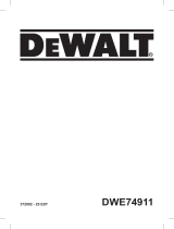 DeWalt DWE74911 Kasutusjuhend