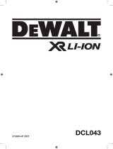 DeWalt DCL043 Kasutusjuhend