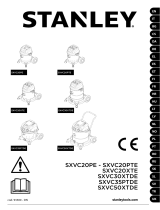 Stanley SXFVC35PTDE Kasutusjuhend