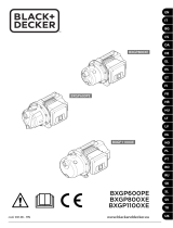 BLACK+DECKER BXGP1100XE Kasutusjuhend