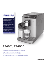 Philips EP4050/10 Kasutusjuhend