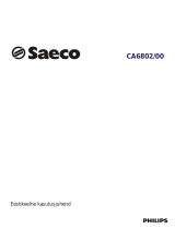 Saeco CA6802/00 Kasutusjuhend