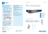 Philips DVDR3480/58 Lühike juhend
