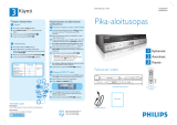 Philips DVDR3432V/12 Lühike juhend
