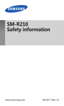 Samsung SM-R210 Kasutusjuhend