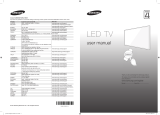 Samsung UE32H4500AW Lühike juhend