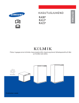 Samsung RA15CCSWQN Kasutusjuhend