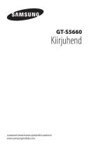 Samsung GT-S5660 Lühike juhend