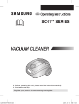 Samsung SC4140 Kasutusjuhend