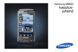 Samsung GT-M8800 Kasutusjuhend