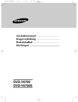 Samsung DVD-V6700 Omaniku manuaal