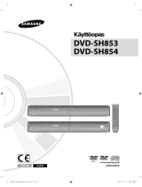Samsung DVD-SH853 Omaniku manuaal