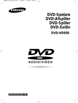 Samsung DVD-HD950 Omaniku manuaal