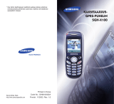 Samsung SGH-X100 Omaniku manuaal