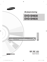 Samsung DVD-SH830 Omaniku manuaal