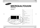 Samsung MW102W-S Omaniku manuaal