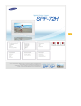 Samsung SPF-72H Omaniku manuaal