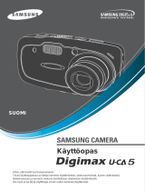 Samsung DIGIMAX U-CA 5 Omaniku manuaal