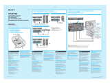 Sony HT-SF100 Quick Start Guide and Installation
