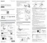 Sony FDR-X3000 Quick Start Guide and Installation