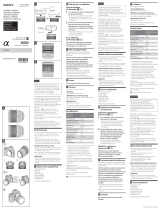 Sony SEL1635Z Omaniku manuaal