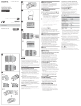 Sony SAL70300G2 Kasutusjuhend