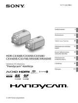 Sony HDR-XR350E Kasutusjuhend