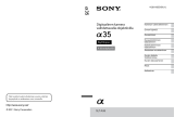 Sony SLT-A35K Kasutusjuhend