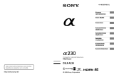Sony DSLR-A230Y Kasutusjuhend