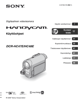 Sony DCR-HC48E Kasutusjuhend