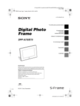 Sony DPF-A73 Kasutusjuhend