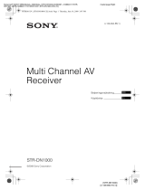 Sony STR-DN1000 Kasutusjuhend