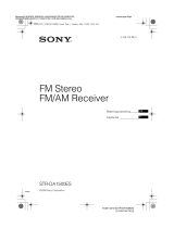 Sony STR-DA1500ES Kasutusjuhend