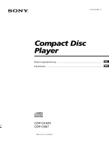 Sony CDP-CE305 Kasutusjuhend