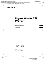 Sony SCD-XE597 Kasutusjuhend