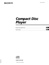 Sony CDP-CE105 Kasutusjuhend