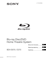 Sony BDV-E370 Kasutusjuhend