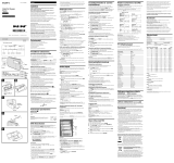 Sony XDR-S56DBP Omaniku manuaal