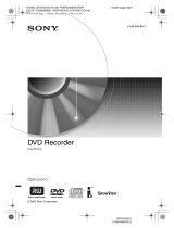 Sony RDR-GX210 Kasutusjuhend