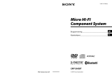Sony CMT-DH5BT Kasutusjuhend