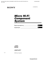 Sony CMT-HP7 Kasutusjuhend