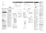 Sony CMT-V50IP Kasutusjuhend