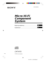 Sony CMT-M70 Kasutusjuhend