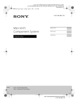 Sony MHC-EX600 Kasutusjuhend