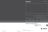 Sony DAV-F200 Kasutusjuhend