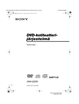 Sony DAV-DZ20 Kasutusjuhend