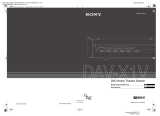 Sony DAV-X1V Kasutusjuhend