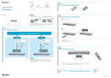 Sony HT-XT100 Quick Start Guide and Installation